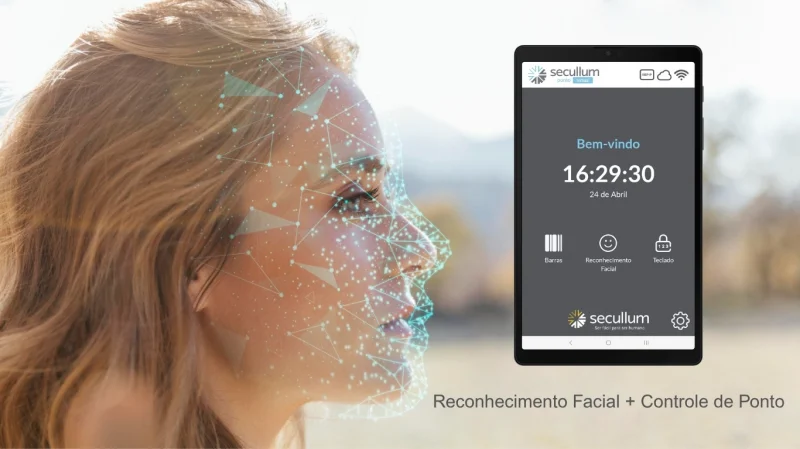 Controle de ponto facial