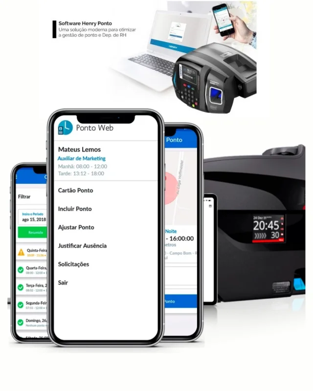 Empresa de ponto eletrônico para funcionários