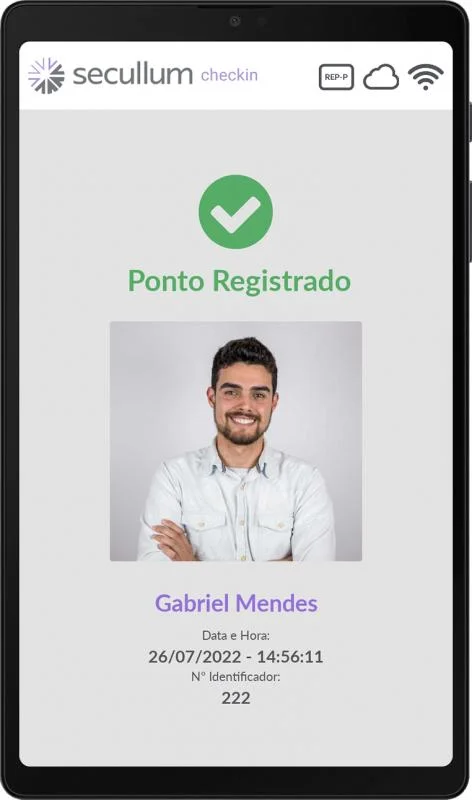 Ponto com reconhecimento facial