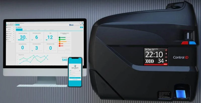 Sistema de registro eletrônico de ponto