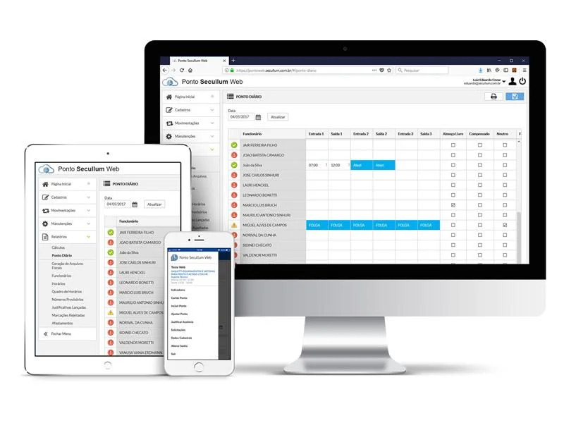 Sistema de registro de ponto